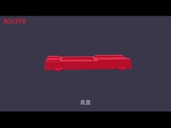 제약 중간체를 위한 봉합되지 않은 자기 구동 수단 기어 펌프 양조장